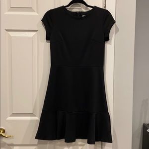 Gap Black midi dress